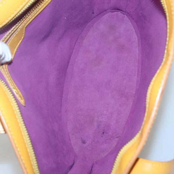 LOUIS VUITTON Epi Saint Jacques Poignees Long Bag Yellow M52339 LV Auth 116451 - Picture 8 of 16